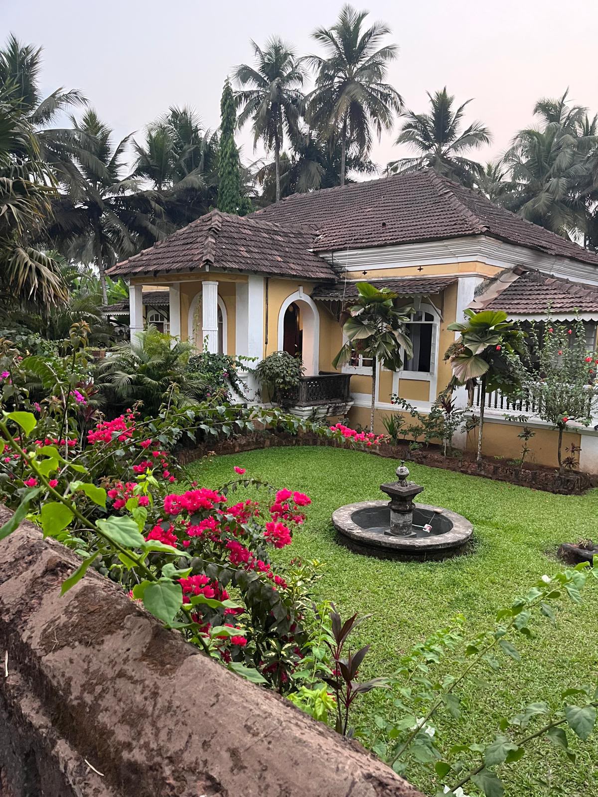Chamil Guest House PVT LTD surrounded by tropical gardens